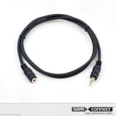 3.5mm mini Jack extension cable, 5m, f/m