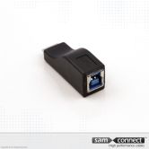 USB B to Micro USB 3.0 extension piece, f/m