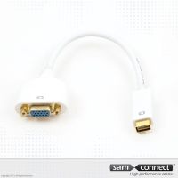 VGA to mini DVI adapter, f/m