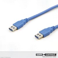 USB A to USB A 3.0 cable, 3m, m/m