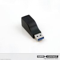 USB B to USB A 3.0 extension piece, f/m
