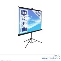 Projector screen HD Tripod 4:3 100" 203x152 cm