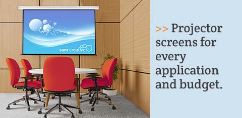 Projector screens for every application and budget.